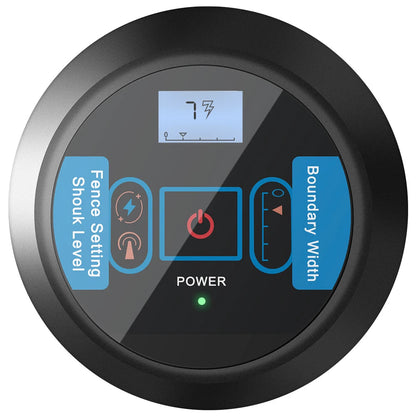 Electric dog fence control unit