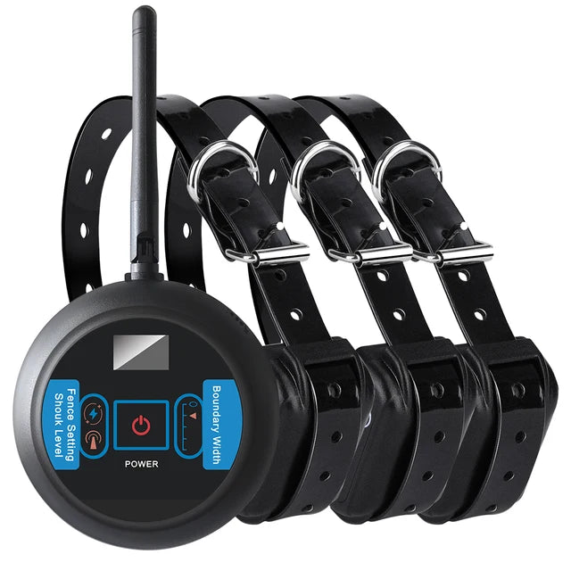 Invisible dog containment fence for yard