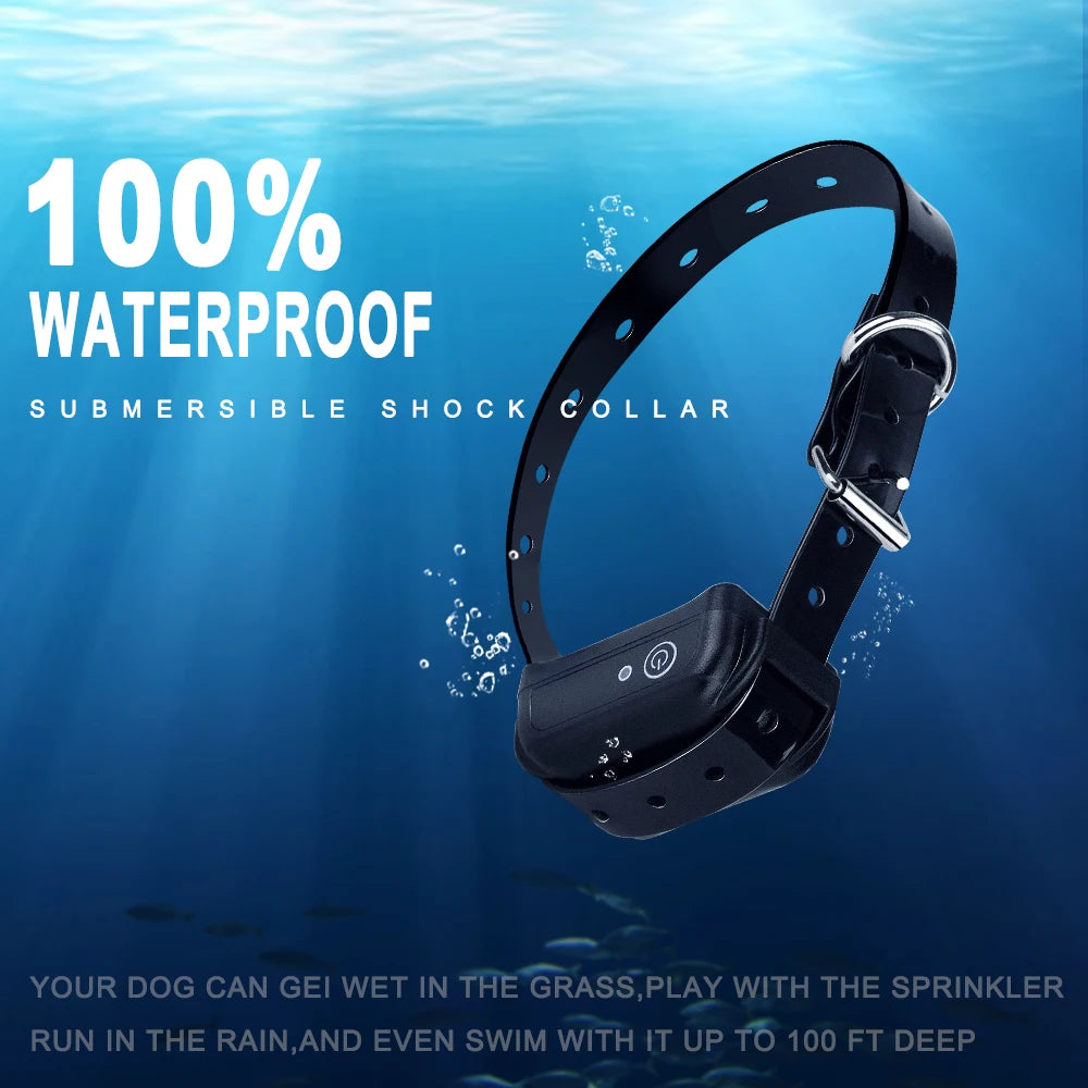 Waterproof collar for wireless dog fence