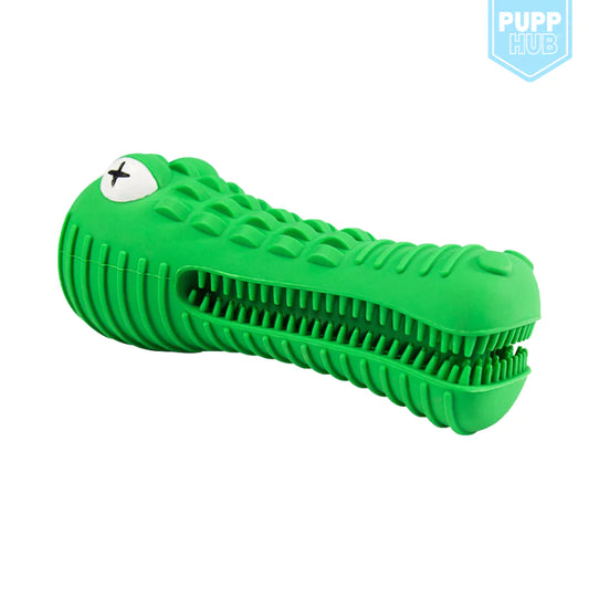 Crocodile dog dental chew toy